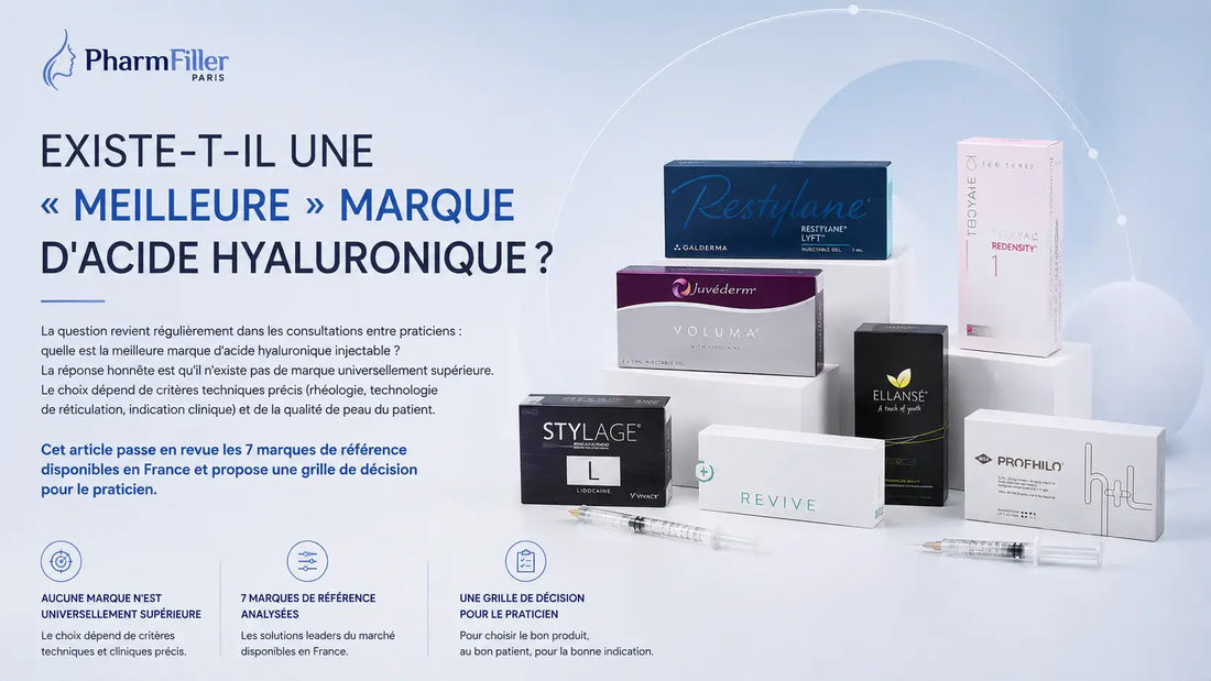 Quelle est la meilleure marque d'acide hyaluronique injectable ?